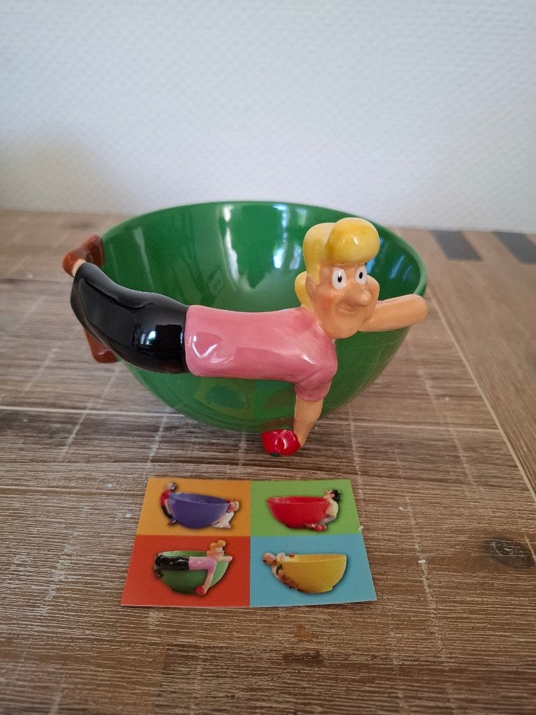 Suske & Wiske Fruitmasters Soepkom Sidonia nr 11 NIEUW, Ophalen of Verzenden, Suske en Wiske, Nieuw, Beeldje of Figuurtje