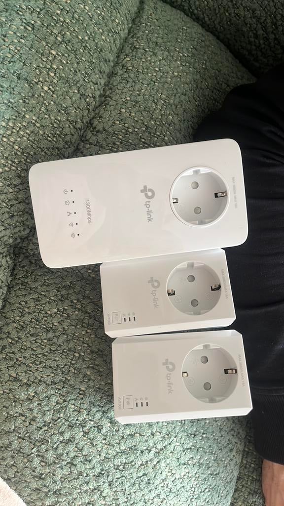 TP-Link TL-WPA8631P Kit WiFi 1300 Mbps 2 adapters, Ophalen of Verzenden, Zo goed als nieuw