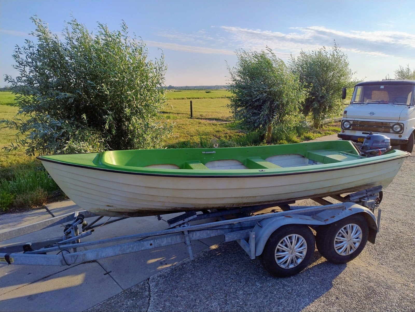 Zweedse JOFA boot  4 pk 4 takt bbm VAARKLAAR GRATIS bezorgd!, Gebruikt, Tot 10 pk, Viertaktmotor, Ophalen of Verzenden