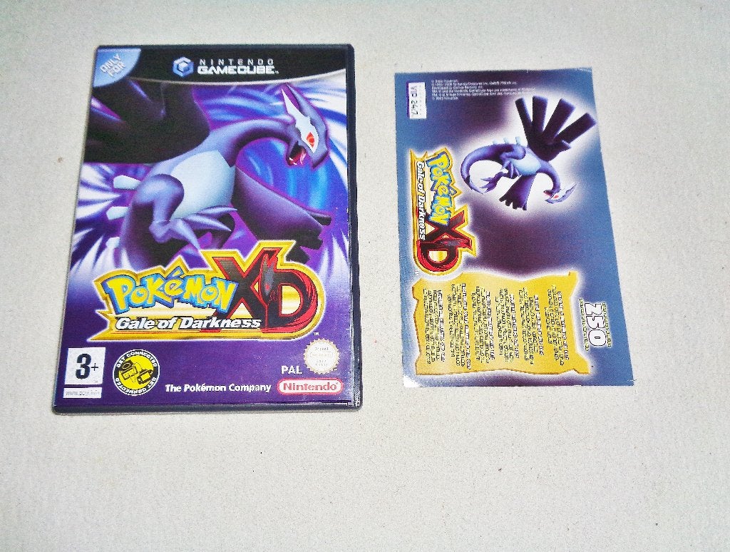 Pokemon XD (originele doos + vip card), Spelcomputers en Games, Games | Nintendo GameCube, 1 speler, Zo goed als nieuw, Vanaf 3 jaar