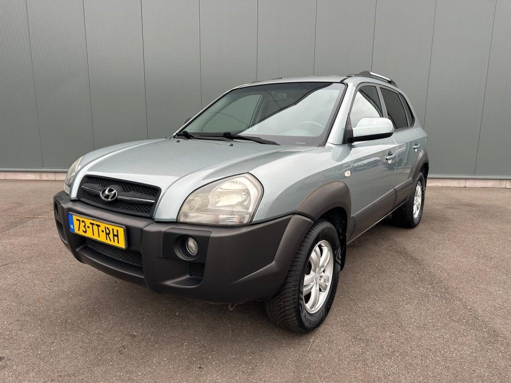 Hyundai Tucson 2.0i Style CLIMA AIRCO / NAP ! (bj 2007), Auto's, Stof, Metallic lak, 142 pk, 4 cilinders