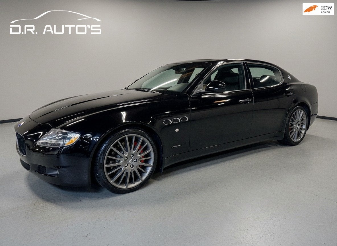 Maserati QUATTROPORTE 4.7 S Executive GTS, Auto's, Maserati, Achterwielaandrijving, Gebruikt, 439 pk, Zwart