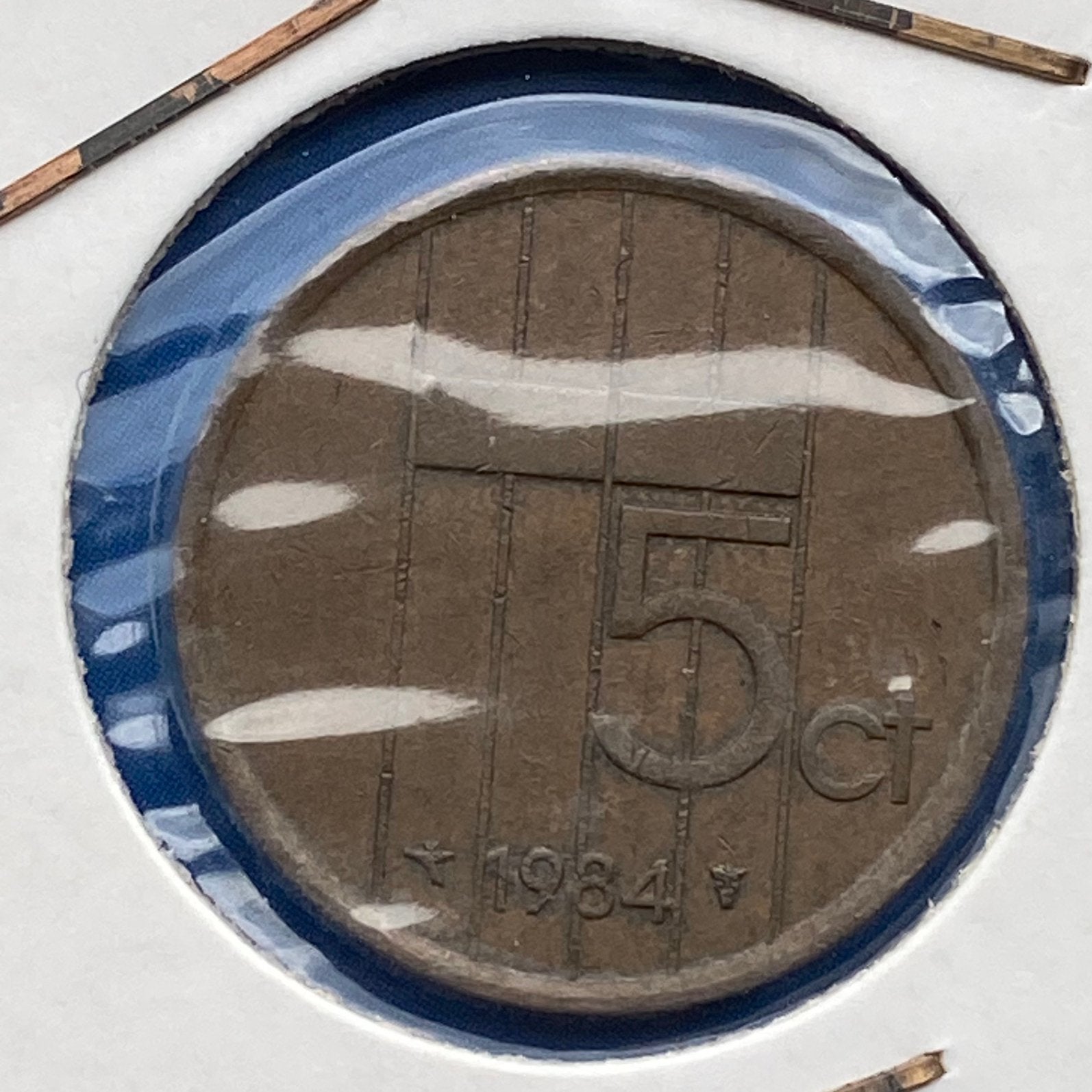5 Cent / Stuiver uit 1984 van Beatrix, Verzenden, Koningin Beatrix, 5 cent, Losse munt
