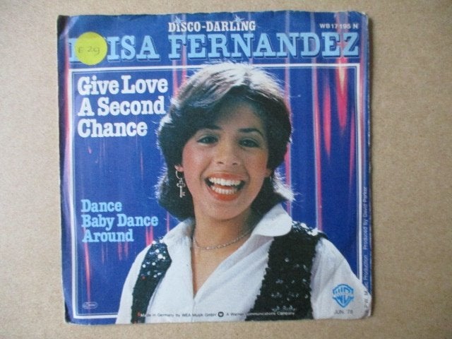 s1990 luisa fernandez - give love a second chance, Ophalen, Gebruikt, Overige genres, 7 inch