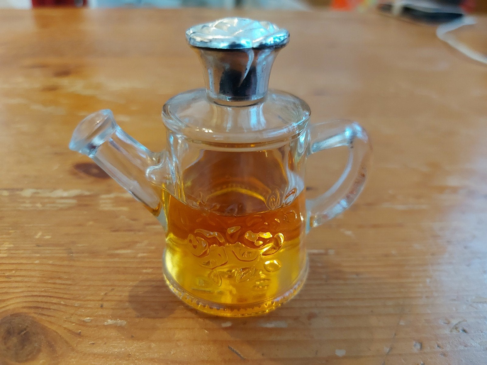 Vintage Avon parfum in gieterflesje, Ophalen of Verzenden, Gebruikt