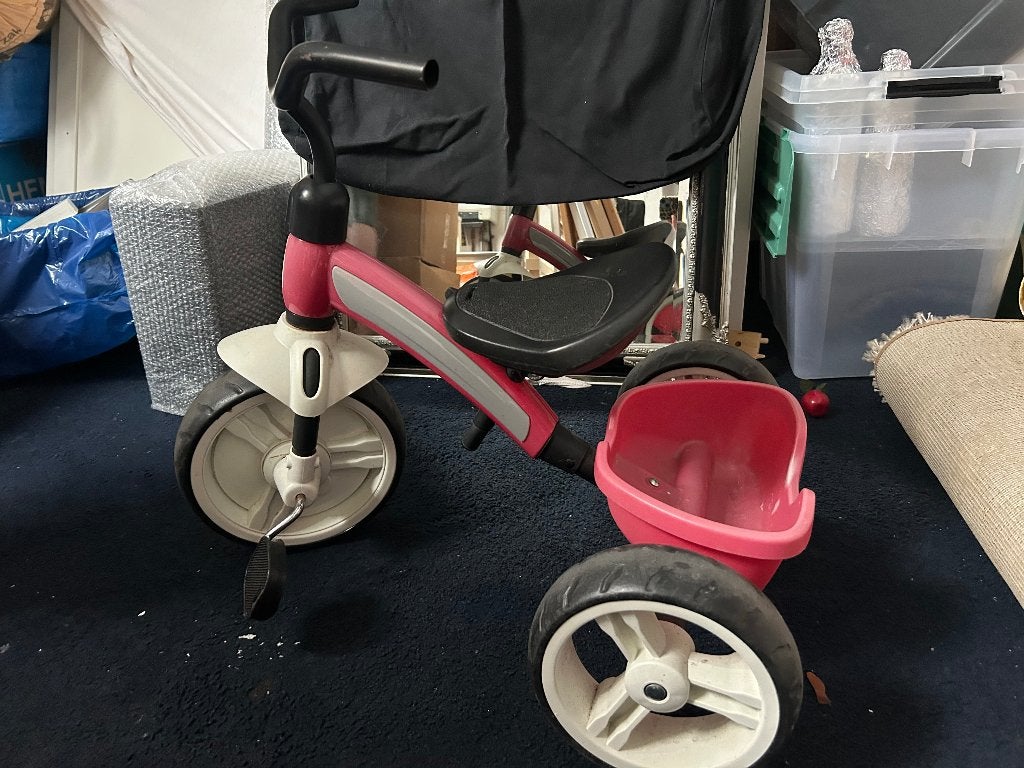Kinder driewieler, Ophalen, Gebruikt, Minder dan 16 inch