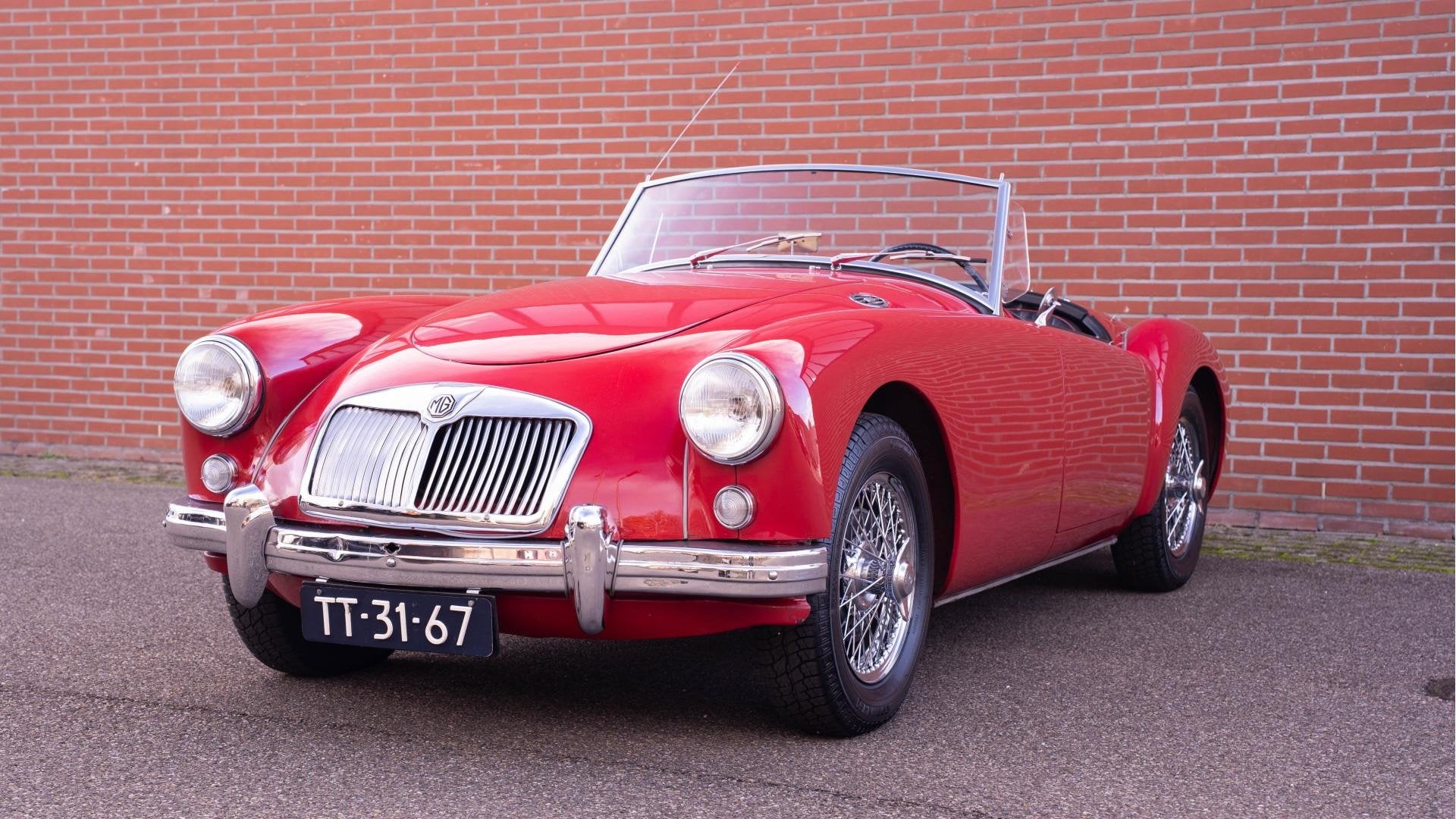 MG A A 1500 MK1 NETTE AUTO! UIT COLLECTIE Cabriolet, foto 9