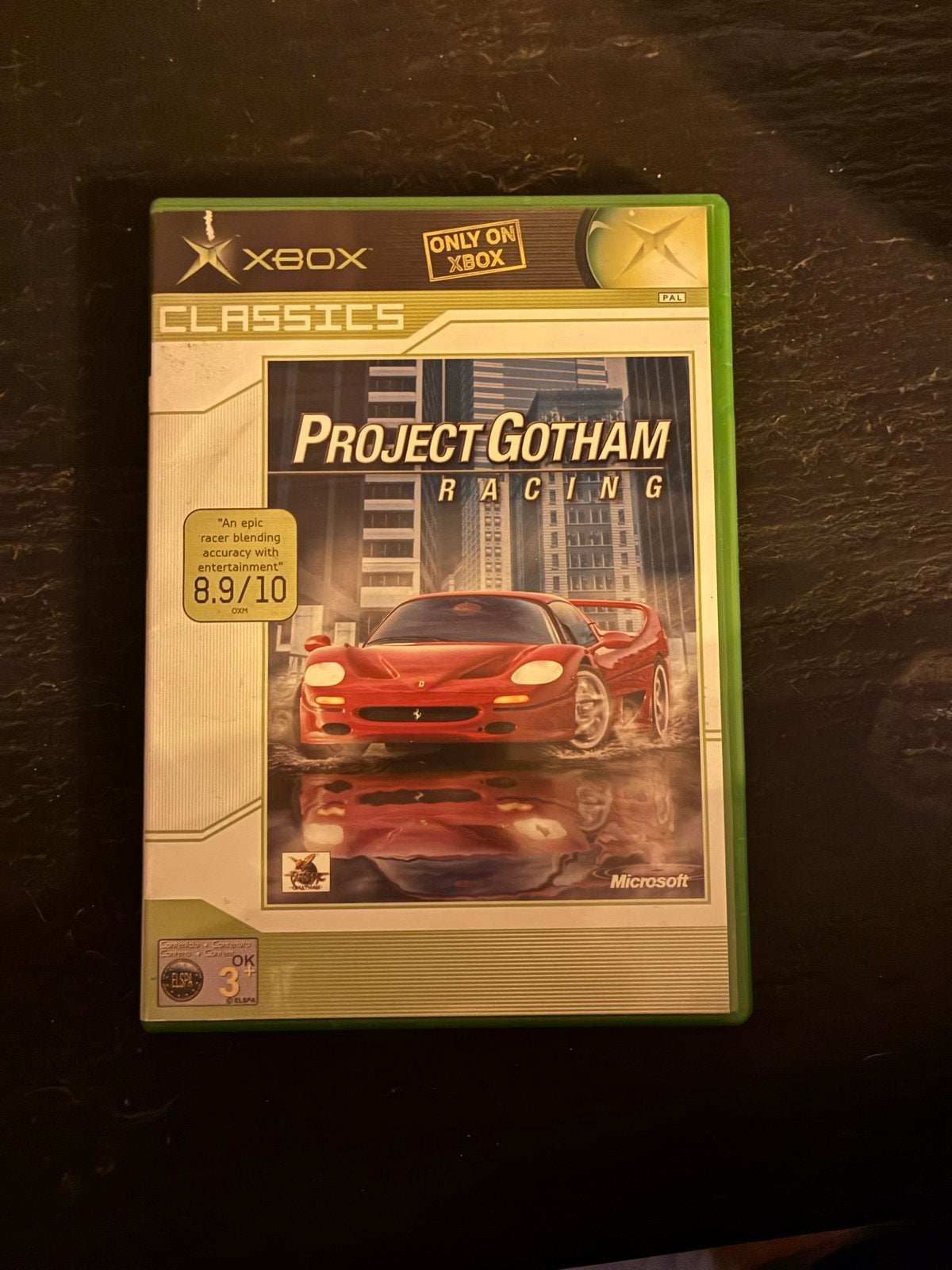 Project Gotham Racing - Xbox Classics, Gebruikt, 1 speler, Racen en Vliegen, Eén computer