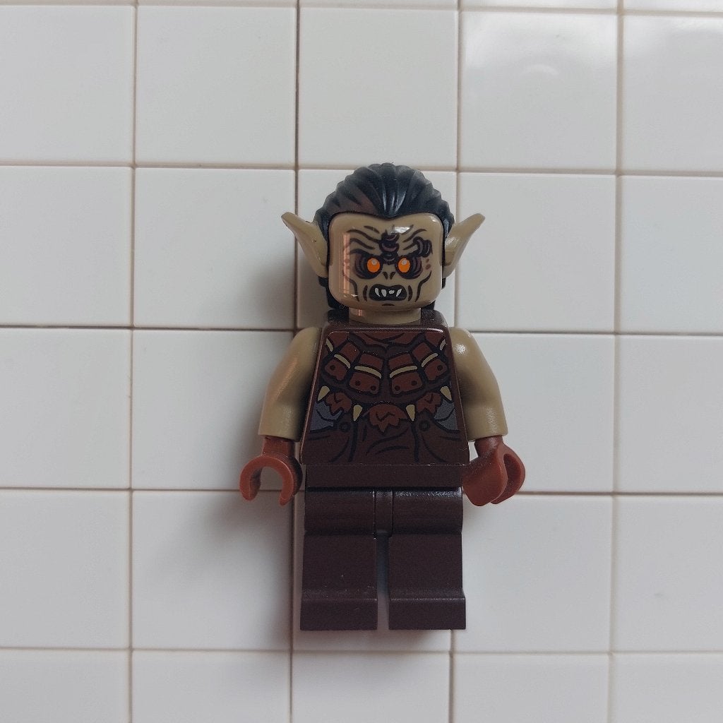 LEGO LOTR Minifig - Mordor Orc - lor023, Ophalen of Verzenden, Zo goed als nieuw