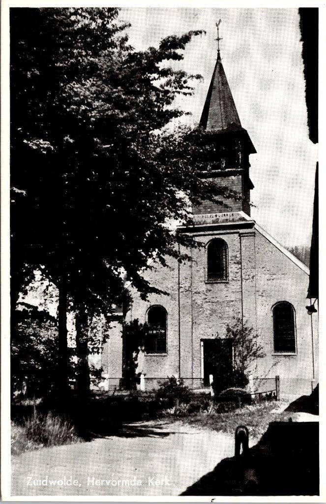 Zuidwolde - 12 oude ansichtkaarten, Verzenden, 1960 tot 1980, Gelopen, Drenthe