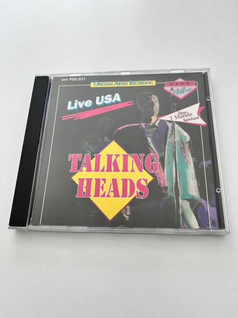 TALKING HEADS - Live USA * CD (zeldzaam) * NIEUW, Ophalen of Verzenden, Zo goed als nieuw, Poprock