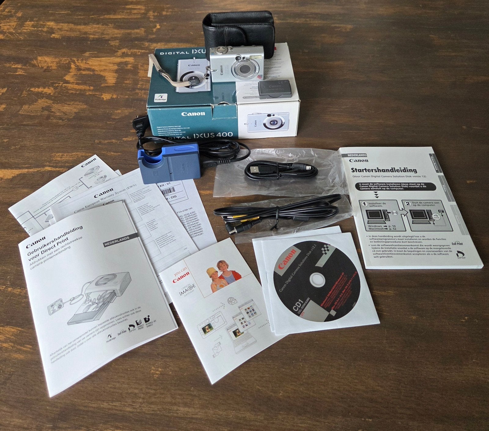 Canon Digital IXUS 400  (Y2K retro)–Ongetest/Accu laadt niet, Ophalen of Verzenden, Niet werkend, Compactcamera, Canon