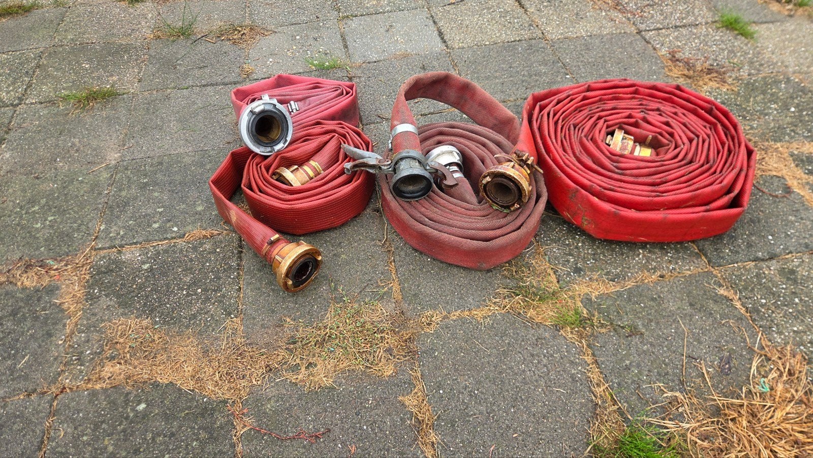 Brandslangen 52mm met koppelingen - diverse lengtes, Ophalen, Gebruikt, Overige typen