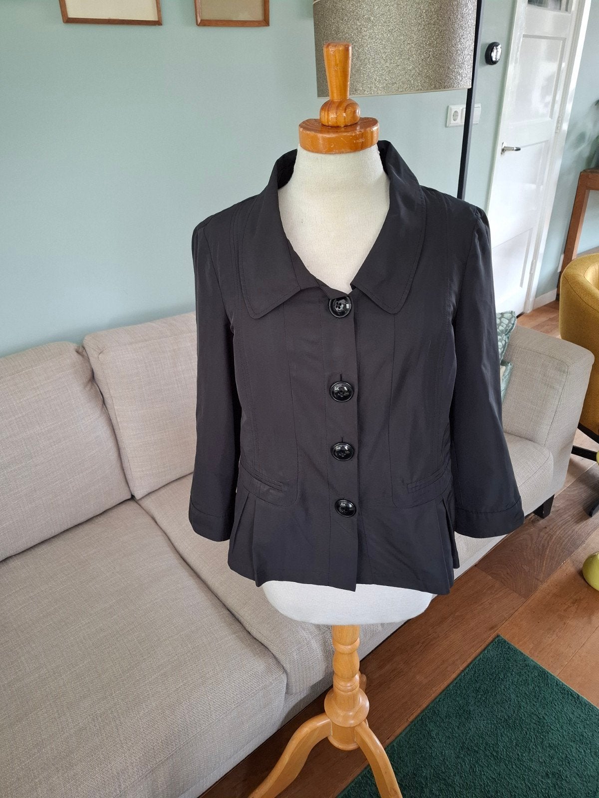blazer van caroline Biss maat 40, Maat 38/40 (M), Zwart, Ophalen of Verzenden, Zo goed als nieuw