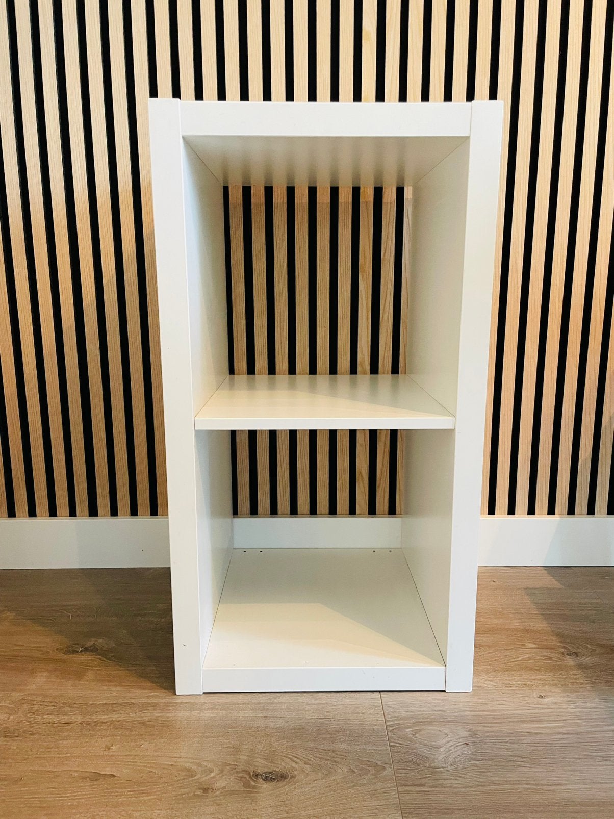 Ikea kallax - twee-vaks kastje, Ophalen, Gebruikt, 50 tot 100 cm, Minder dan 100 cm