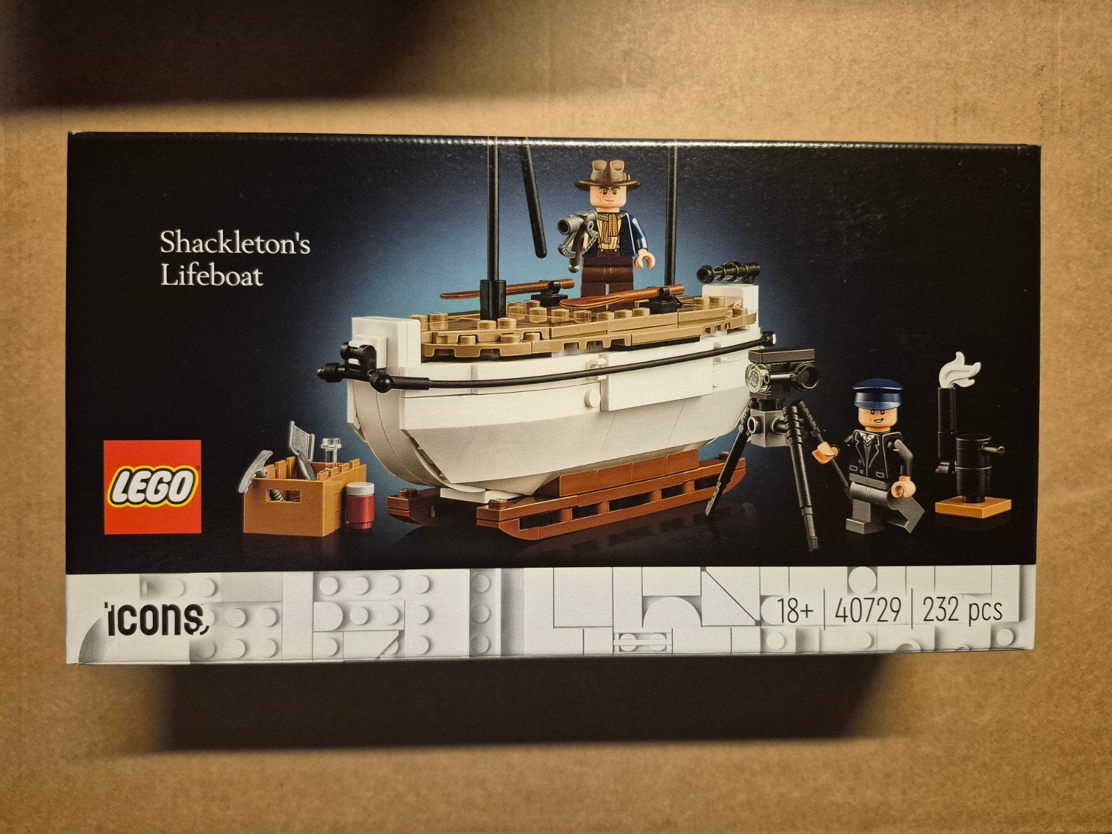 te koop lego 40729 shackleton's lifeboat, Lego, Nieuw, Ophalen of Verzenden, Icons