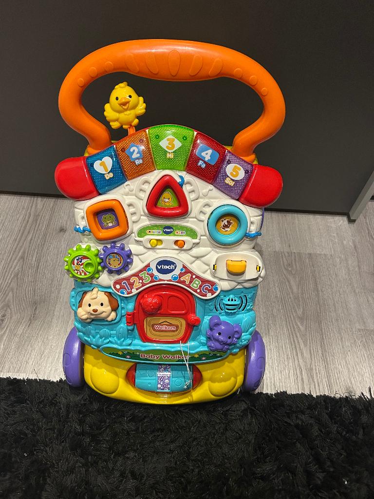 Loopwagen Vtech, Kinderen en Baby's, Speelgoed | Vtech, Ophalen, Zo goed als nieuw, 6 maanden tot 2 jaar