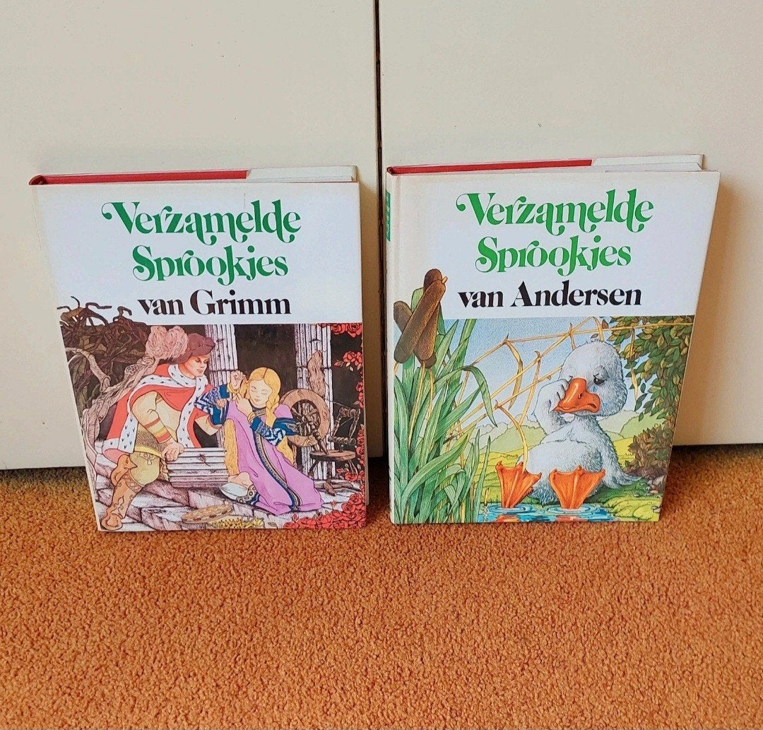 Twee prachtige sprookjesboeken van Lecturama, Boeken, Ophalen of Verzenden, Gelezen, Gebroeders Grimm, Hans Christian Andersen
