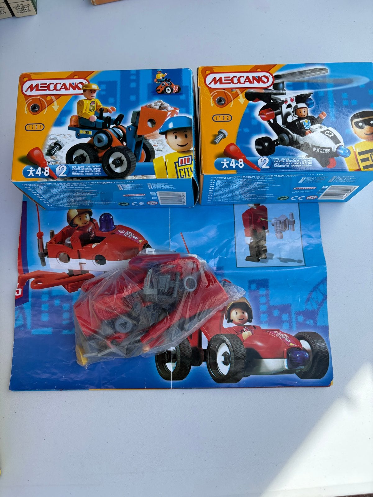 Meccano Junior bouwsets 4-8jaar, Ophalen of Verzenden, Gebruikt, Overige merken