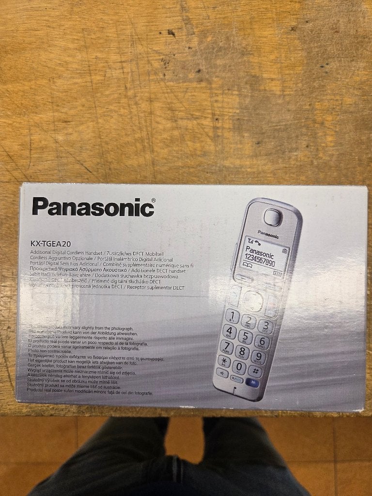 Handset als aanvulling voor KX-TGE210/KX-TGE220, Telecommunicatie, Verzenden, Nieuw, 1 handset