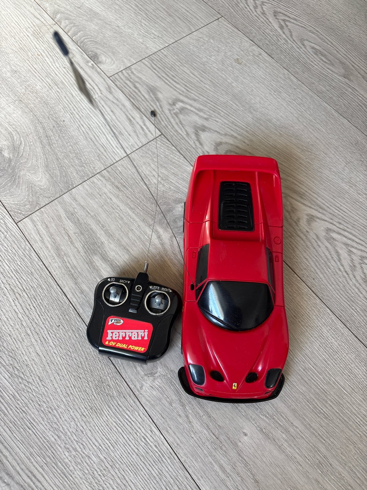 Vintage Tyco R/C Ferrari F50 Schaal 1:15 met Afstandsbedieni, Elektro, Gebruikt, Verzenden, Auto onroad