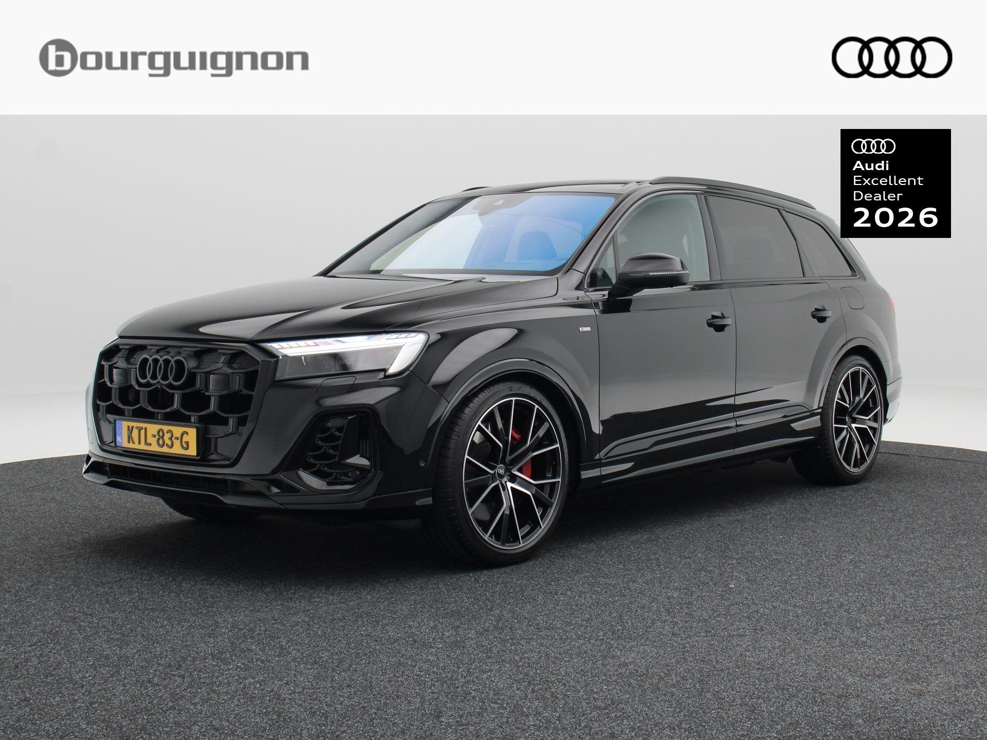 Audi Q7 60 TFSi e 490 Pk quattro S-Line Competition | 22 Inc, Auto's, Automaat, Dealer onderhouden, Gebruikt, 2995 cc