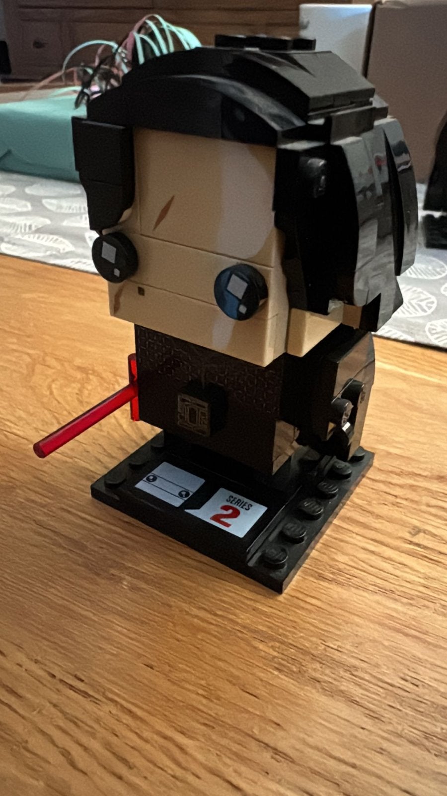 Lego BrickHeadz Kylo Ren - 41603, Ophalen of Verzenden, Zo goed als nieuw, Actiefiguurtje