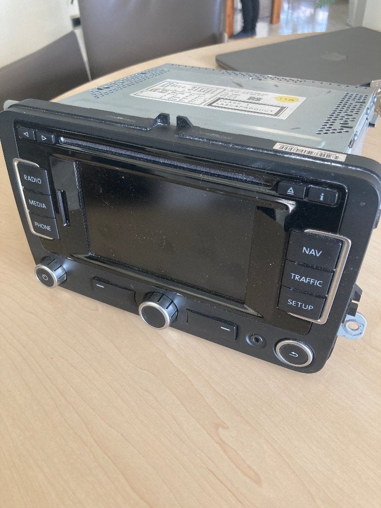 VW RNS 310 Navigatie Radio CD, Ophalen of Verzenden, Gebruikt