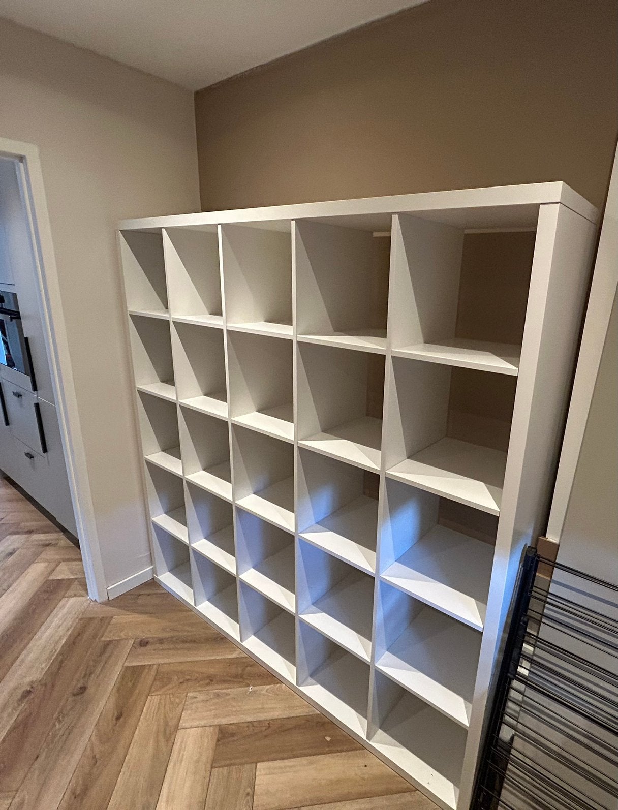 Ikea vakkenkast KALLAX, Met plank(en), 150 tot 200 cm, Ophalen of Verzenden, Zo goed als nieuw