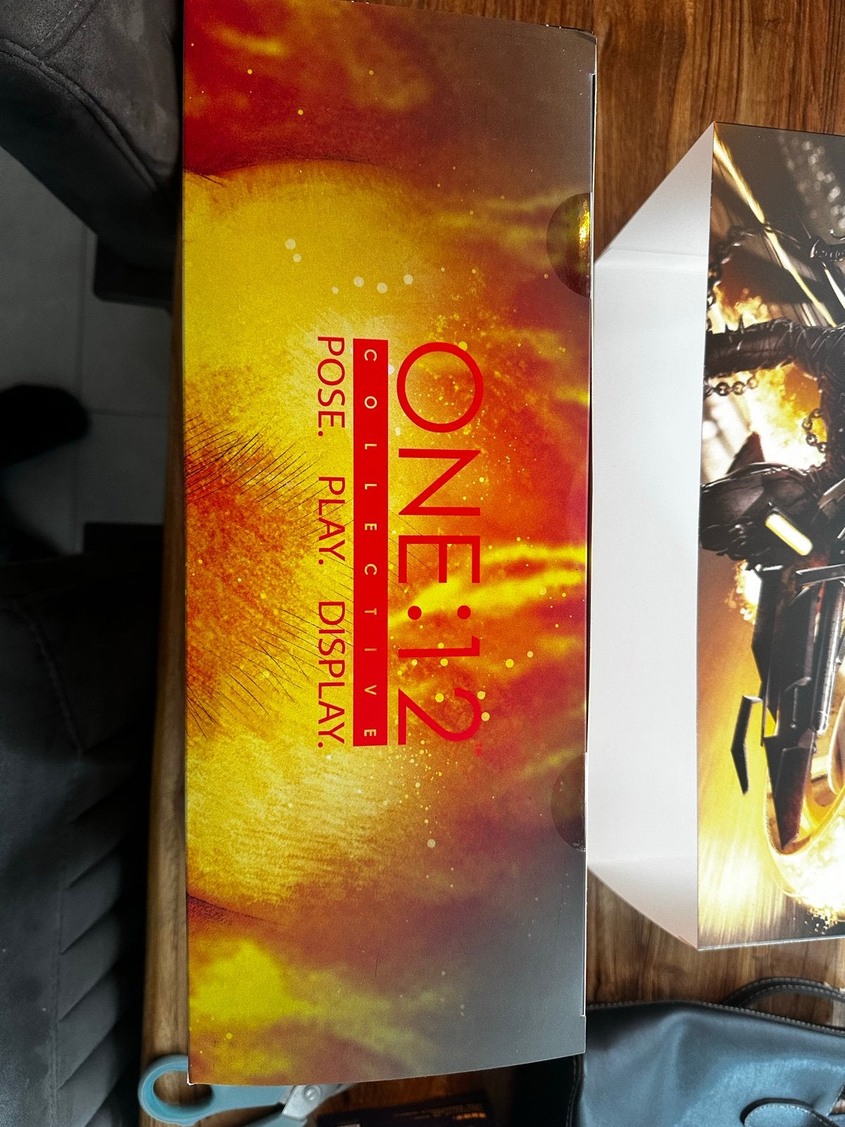 (BIEDEN MAG!)Mezco One:12 Ghost Rider & Hell Cycle - Nieuw, Ophalen of Verzenden, Nieuw