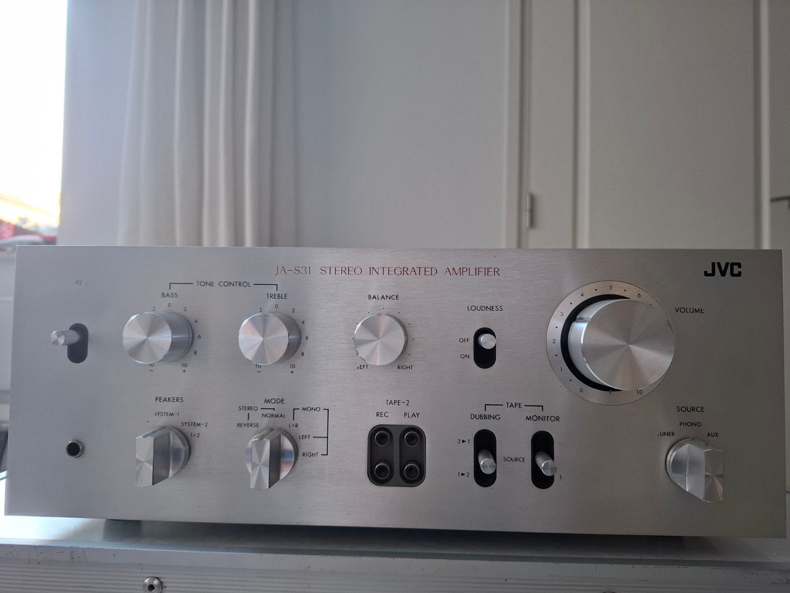 JVC Versterker te koop, Audio, Tv en Foto, Versterkers en Receivers, Ophalen, JVC