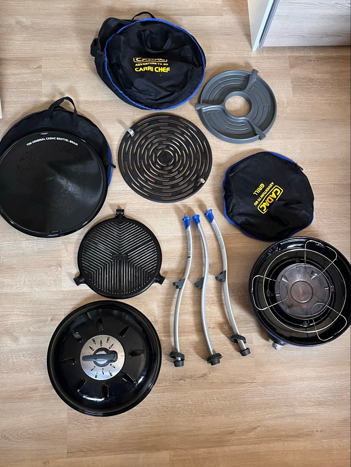 Cadac Carri Chef Deluxe BBQ/Grill/Skottelbraai Set, Ophalen, Gebruikt