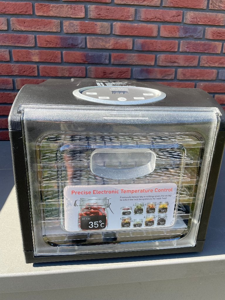 Sunbeam voedseldroger, Ophalen, Gebruikt