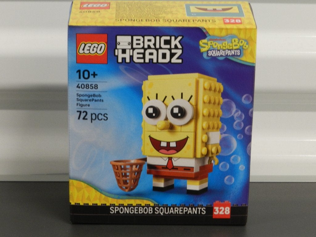 LEGO BRICKHEADZ SpongeBob SquarePants figuur (40858), BrickHeadz, Lego, Nieuw, Ophalen of Verzenden