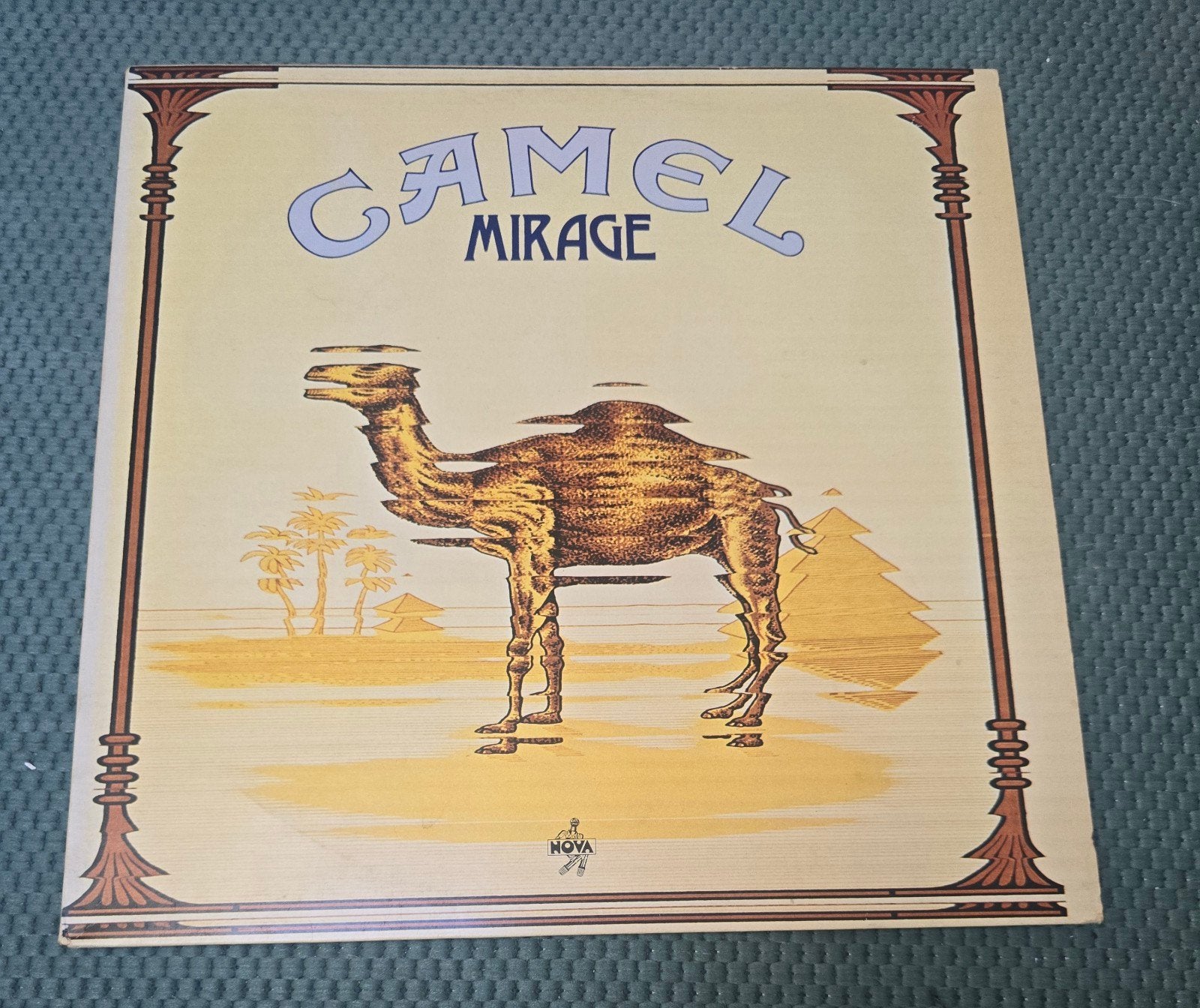 camel mirage lp, Ophalen of Verzenden, Gebruikt, 12 inch, Poprock