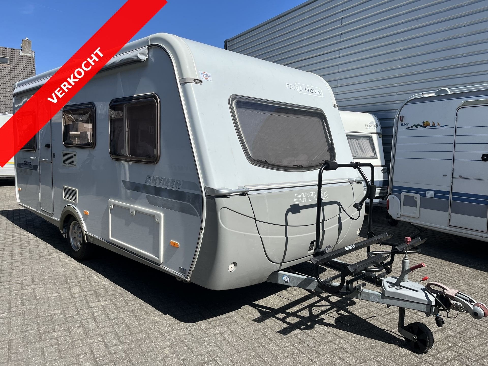 Eriba 490 Nova VERKOCHT (bj 2005), Schokbreker, Bedrijf, 4 tot 5 meter, Eriba