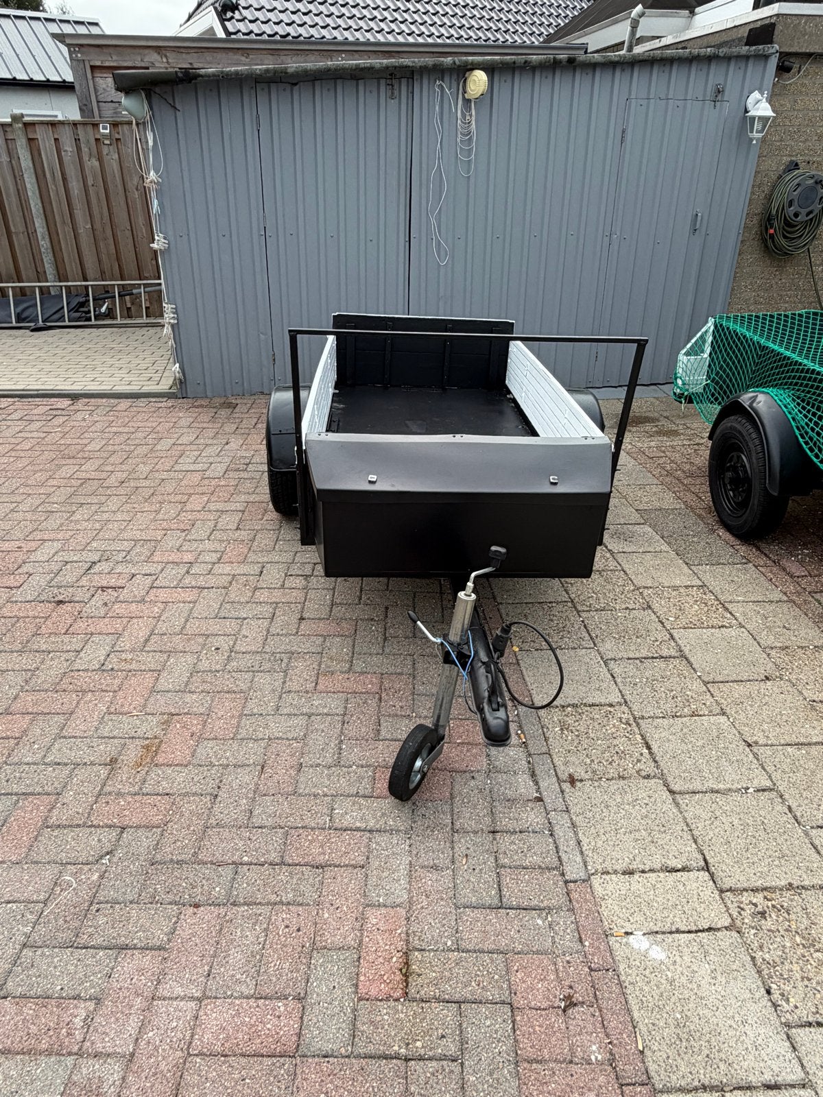 Compacte aanhanger - Ideaal voor tuin en klussen, Ophalen of Verzenden, Gebruikt