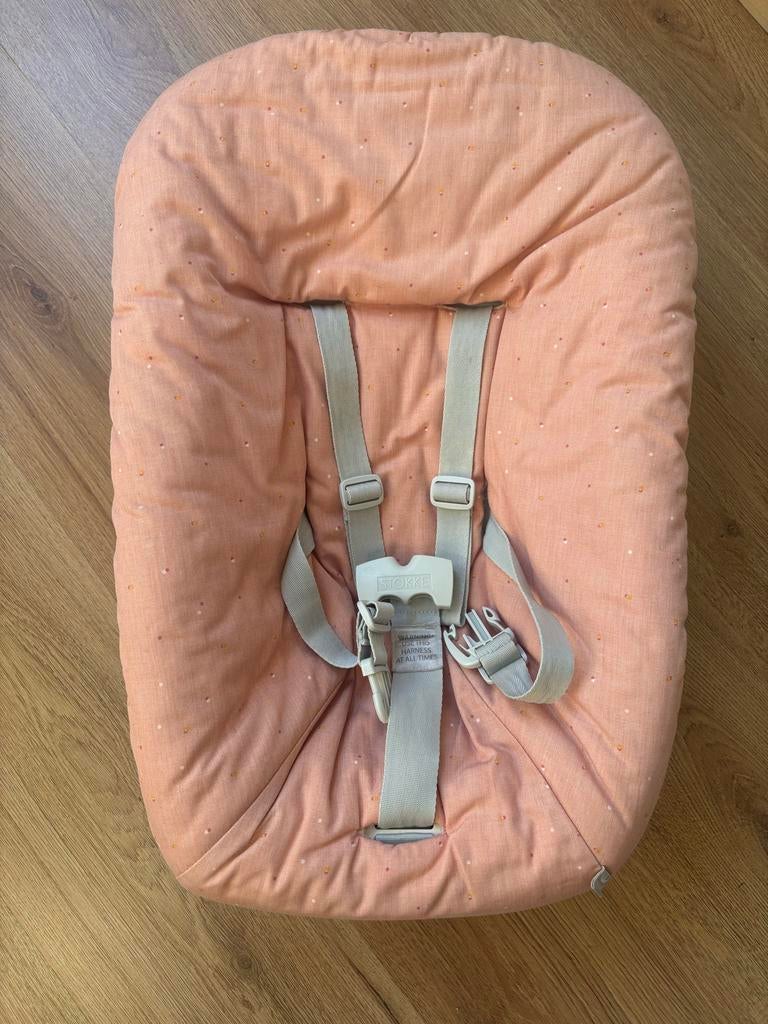Stokke Tripp Trapp Baby Set Kussen met Gordel, Kinderen en Baby's, Kinderstoelen, Ophalen, Zo goed als nieuw, Overige typen, Gordel(s)