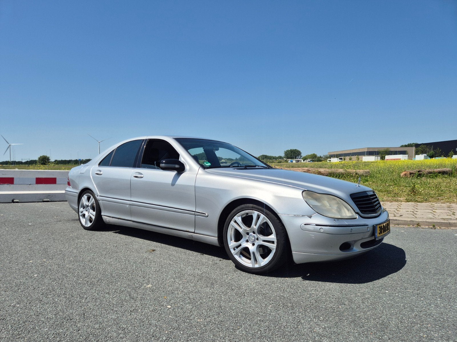 Mercedes s320, Auto's, Automaat, Achterwielaandrijving, Zwart, Particulier