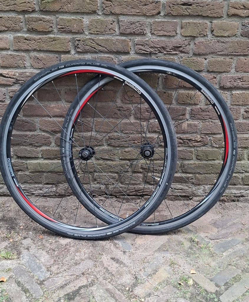 Shimano WH-R500 wielen met banden, Fietsen en Brommers, Fietsonderdelen, Ophalen of Verzenden