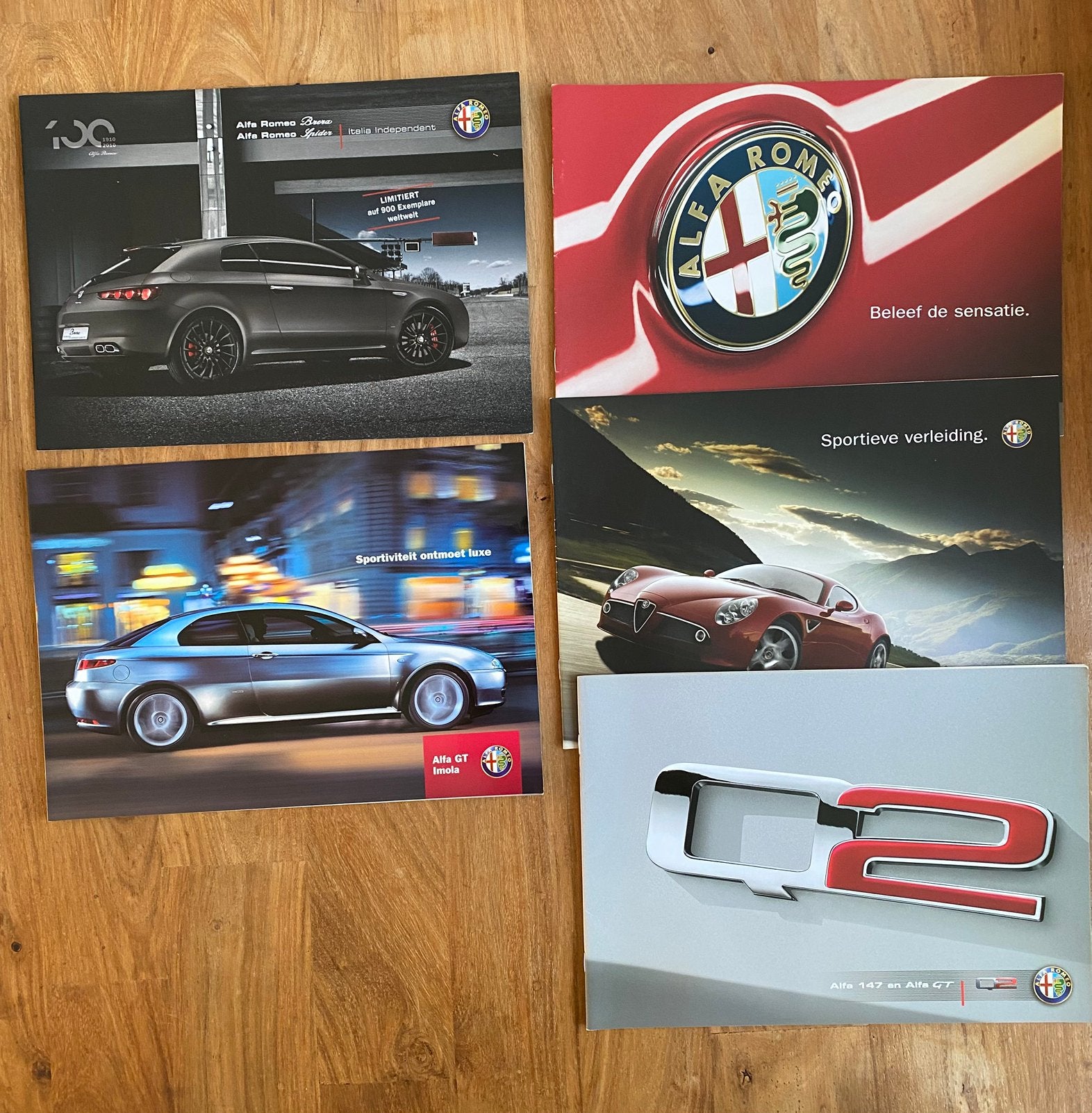 Alfa folders diverse modellen, Ophalen of Verzenden, Nieuw