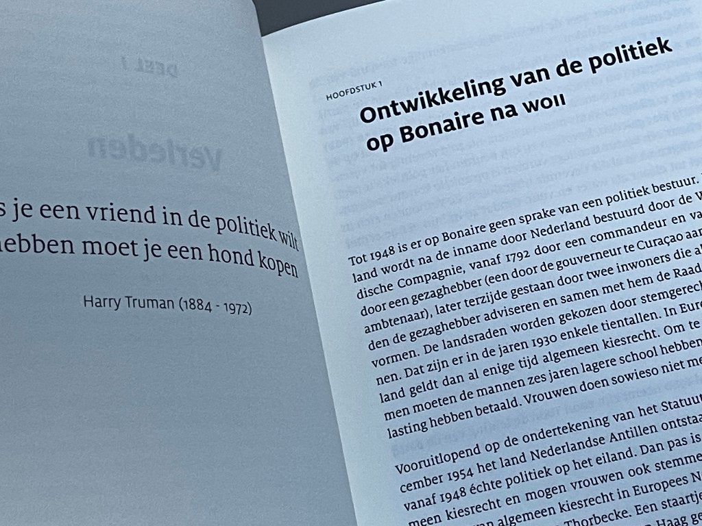 Nieuwe politiek op Bonaire (Nieuw 2025), Nieuw, Ophalen of Verzenden, Politiek en Staatkunde, Nederland