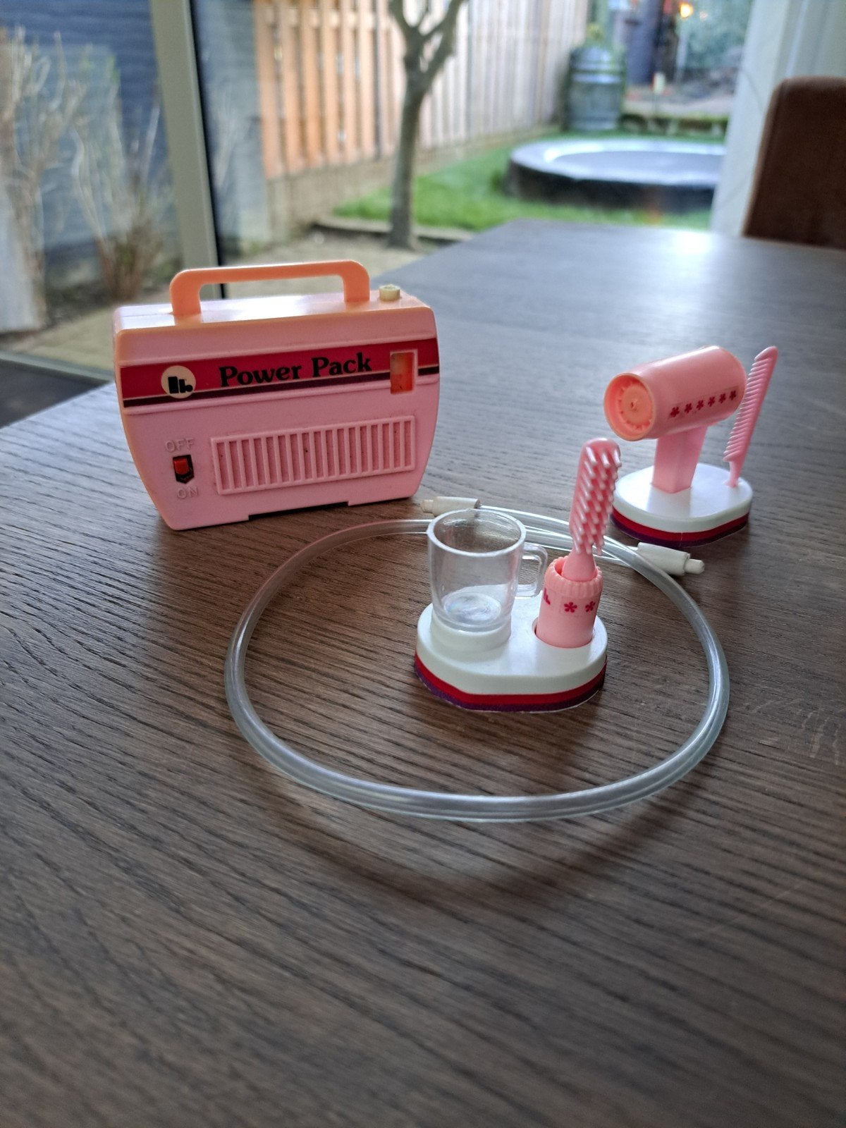 Vintage Barbie 1982 - Power Pack en accessoires, Ophalen of Verzenden, Gebruikt, Accessoires