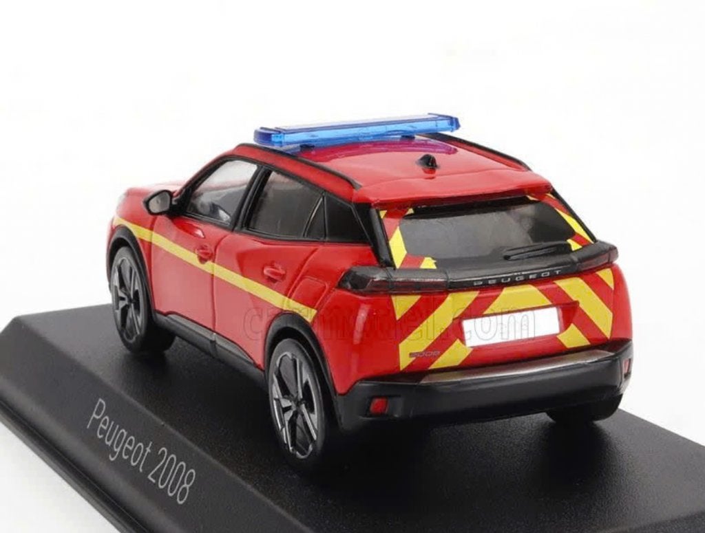 Peugeot 2008 '24 Pompiers / Brandweer 1/43 NOREV ref: 472874, Verzenden, Nieuw, Auto, Norev