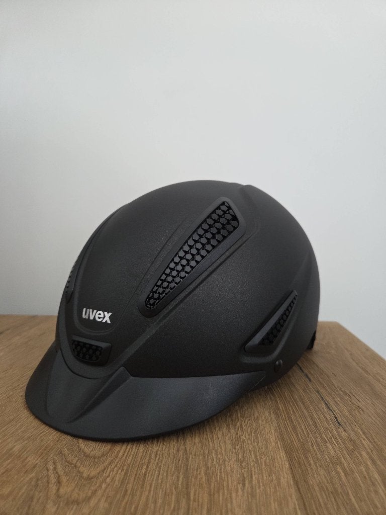 Uvex Perfexxion III cap, Dieren en Toebehoren, Paardrijkleding, Nieuw, Ophalen of Verzenden, Zwart, Dames