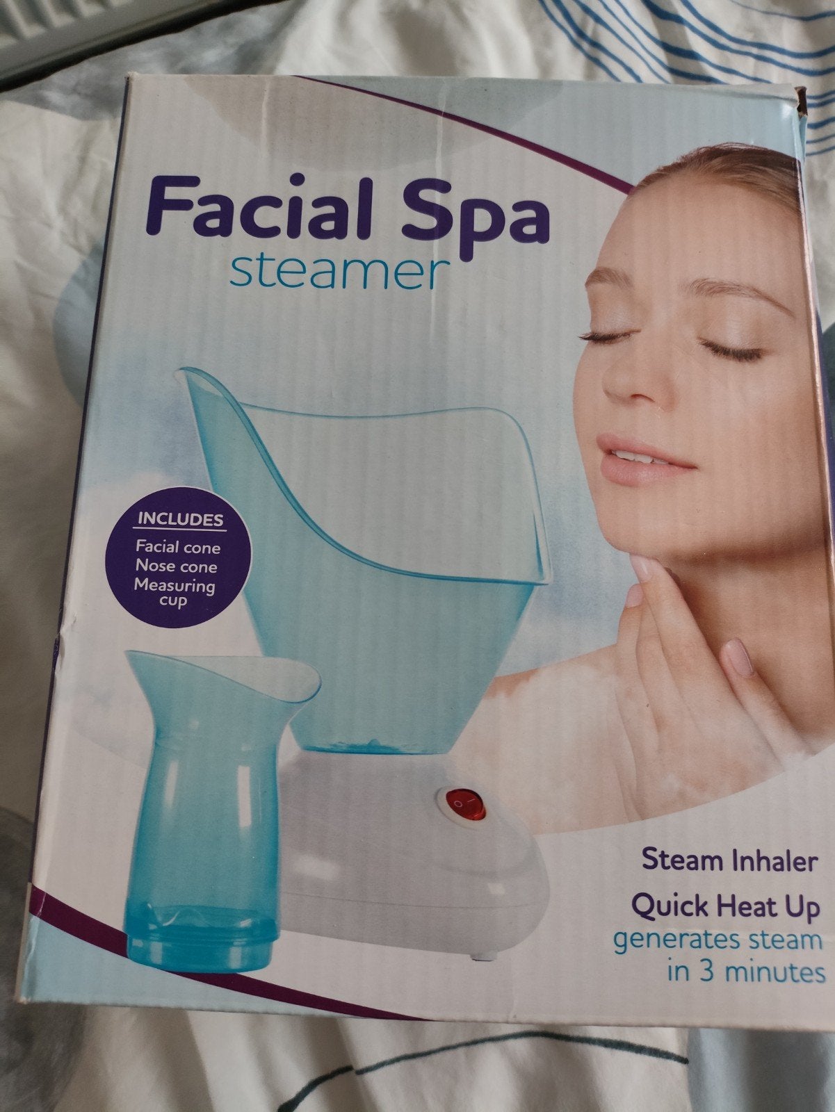Nieuwe Facial Spa Steamer - Doos licht beschadigd, Ophalen, Nieuw, Gehele gezicht, Verzorging