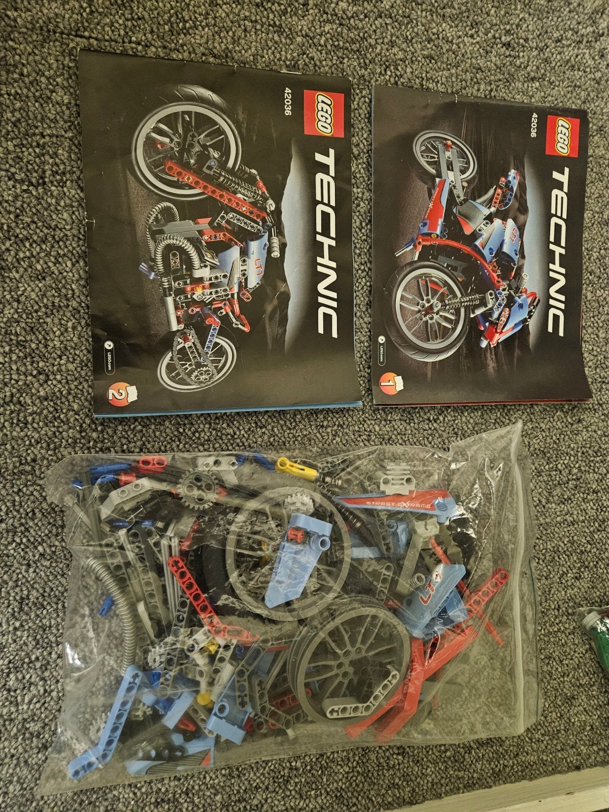 Motor Legoset - Legoset 42036 - COMPLEET, Kinderen en Baby's, Speelgoed | Duplo en Lego, Lego, Compleet, Ophalen of Verzenden