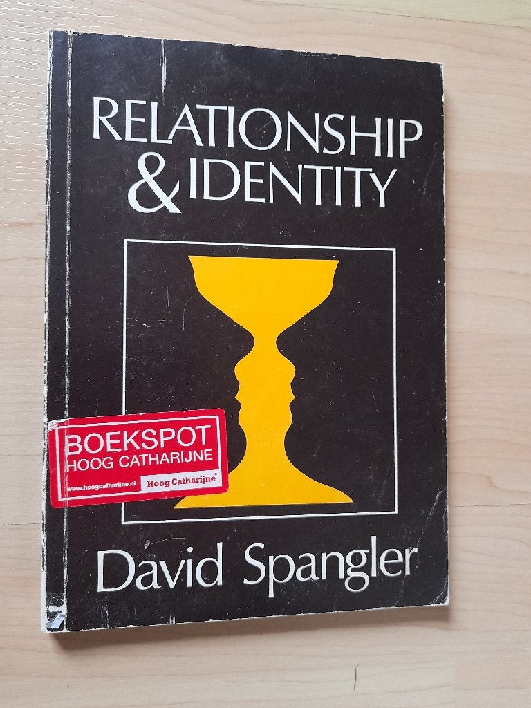 RELATIONSHIP EN IDENTITY David Spangler engelstalig, Boeken, Ophalen of Verzenden, Gelezen