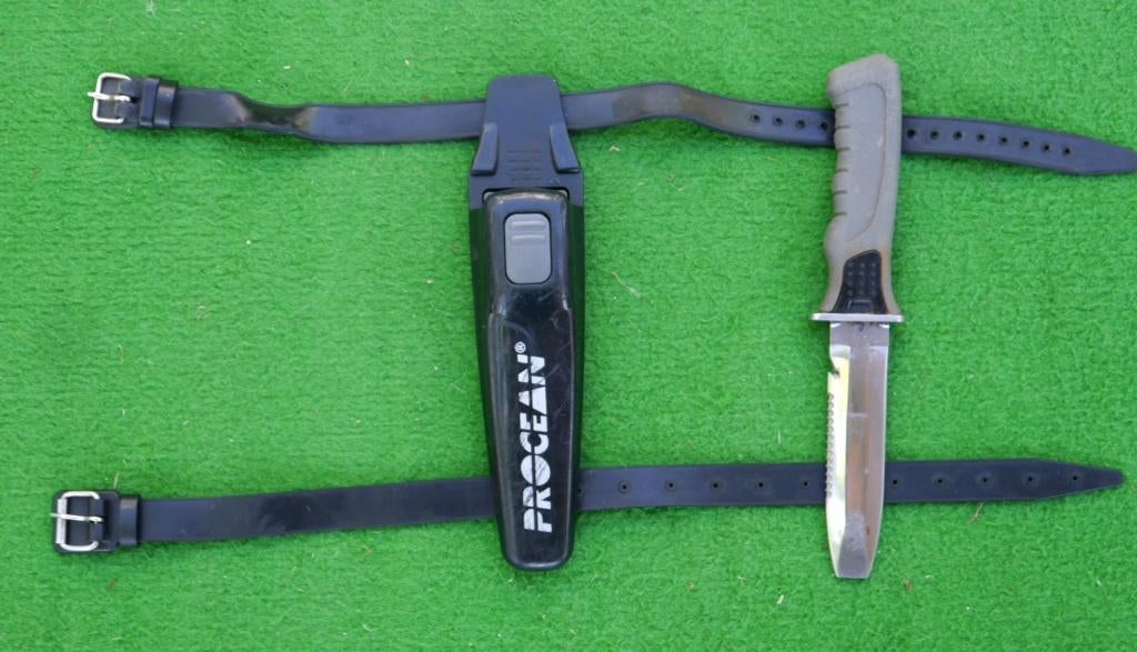 Duikmes Procean met beenstraps, Watersport en Boten, Duiken, Ophalen of Verzenden, Gebruikt, Overige typen