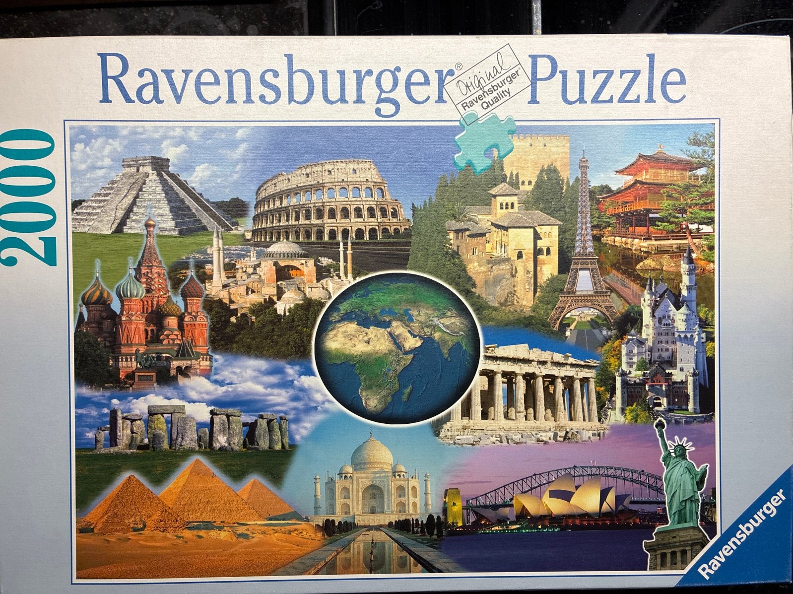 Ravensburger Legpuzzel 2000 stukjes - Wereldwonderen, Ophalen, Meer dan 1500 stukjes, Gebruikt, Legpuzzel
